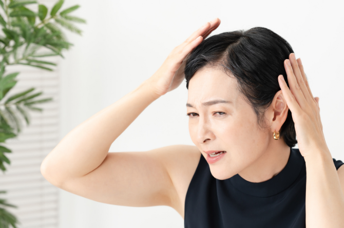 あなたの頭皮の見え方はどのタイプ?